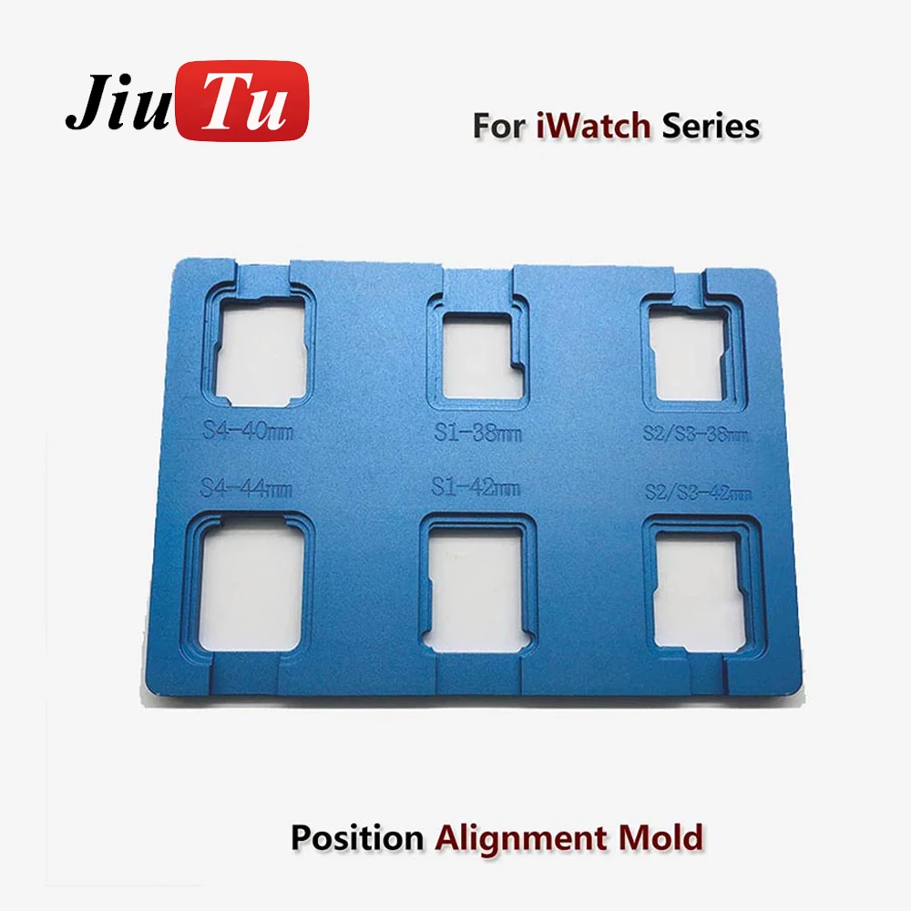 6 in1 Alignment Mould For Apple iWatch S1 S2 S3 S4 S5 S6 LCD Screen Refurbish Repair Tools Jiutu for fluke 724 screen display frame multimeter display frame replacement and repair parts