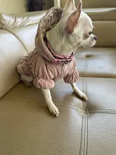 Hoodie Coat Outfit Warm-Dress Girl Dog Winter Princess New Floral 6-Sizes Bubble-Skirt