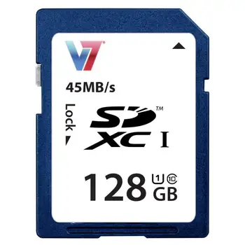 

SD CARD 128GB SDXC UHS1 45MBPS 18MBS WRITE-PROTECT