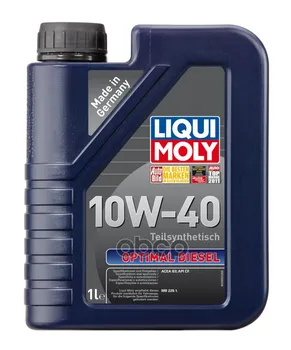 

LIQUI MOLY oil Motor optimal diesel 10W-40 (1 liter.)