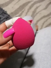 Puff en polvo cosmético para mujer, base de maquillaje esponja, belleza, herramientas y accesorios, forma de mezcla de gotas de agua, 1 ud.