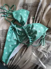 Conjunto de microbikini de estilo vendaje para mujer, traje de baño unicolor de dos piezas, ropa de playa Sexy, n. ° t3g, 2021