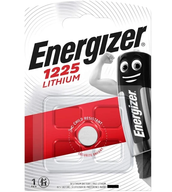 Pila Botón 2032 de litio x unidad Energizer