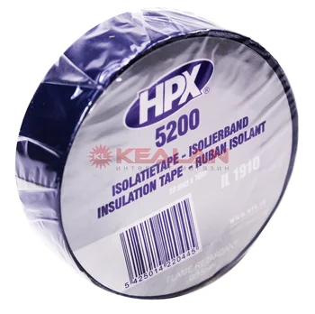 

HPX il1910 PVC insulation tape, blue, 19mm, 10 m.