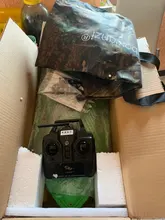 Lingboxianzi T188-señuelo automático de Control remoto para pesca, luz nocturna, a distancia, inalámbrico, 1,5 KG, 500M