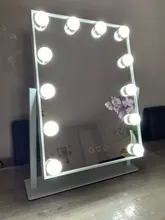 Espejo incluido táctil espejo con luz regulable con luz de Hollywood mesa de maquillaje vanidad lámpara led tocadores para maquillaje lumineux