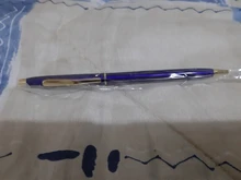 De lujo de alta calidad giro diseño de onda tinta de dibujo de METAL bolígrafo, papelería de oficina de la escuela suministros nuevos