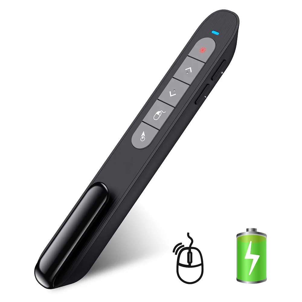 New 2.4GHz Wireless Presenter USB Remote Control Presentation Mouse Laser CA 