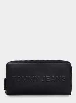 

Wallets Women TOMMY HILFIGER AW0AW07652 BOLD LRG WALLET BDS BLACK