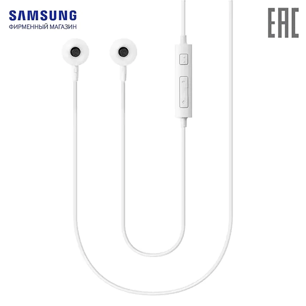 Гарнитура проводная Samsung EO-HS1303 Белая | Электроника