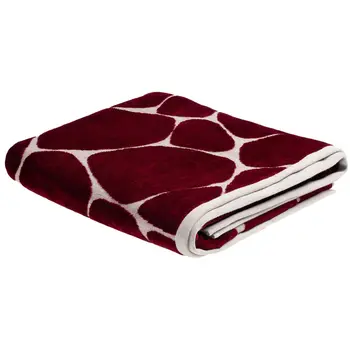 

Towel giraffe, a large, beige with бордовым, very marque