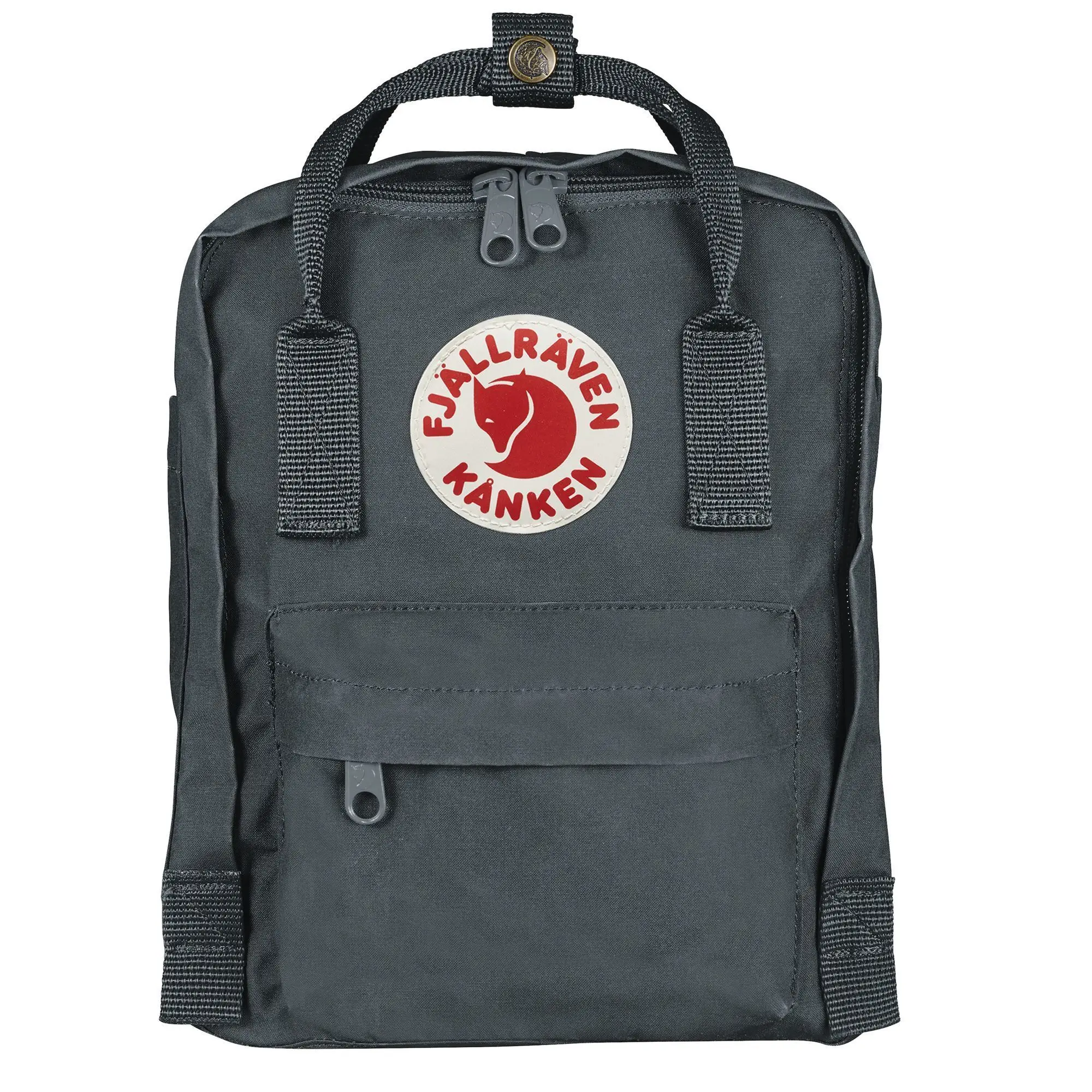 Backpack Fjallraven Kanken Mini Gray 20 х13х29 cm 7 L (f23561-42) | Багаж и сумки