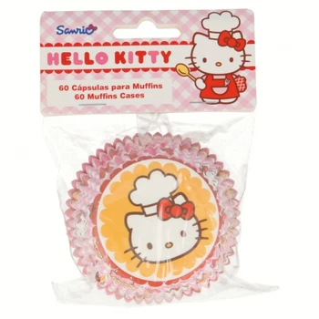 

SET 60 capsules for MUFFINS in bag HELLO KITTY BAKERY