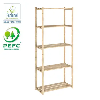 

Pine shelf NATURA series without varnish 100% PEFC CERT ASTIGARRAGA