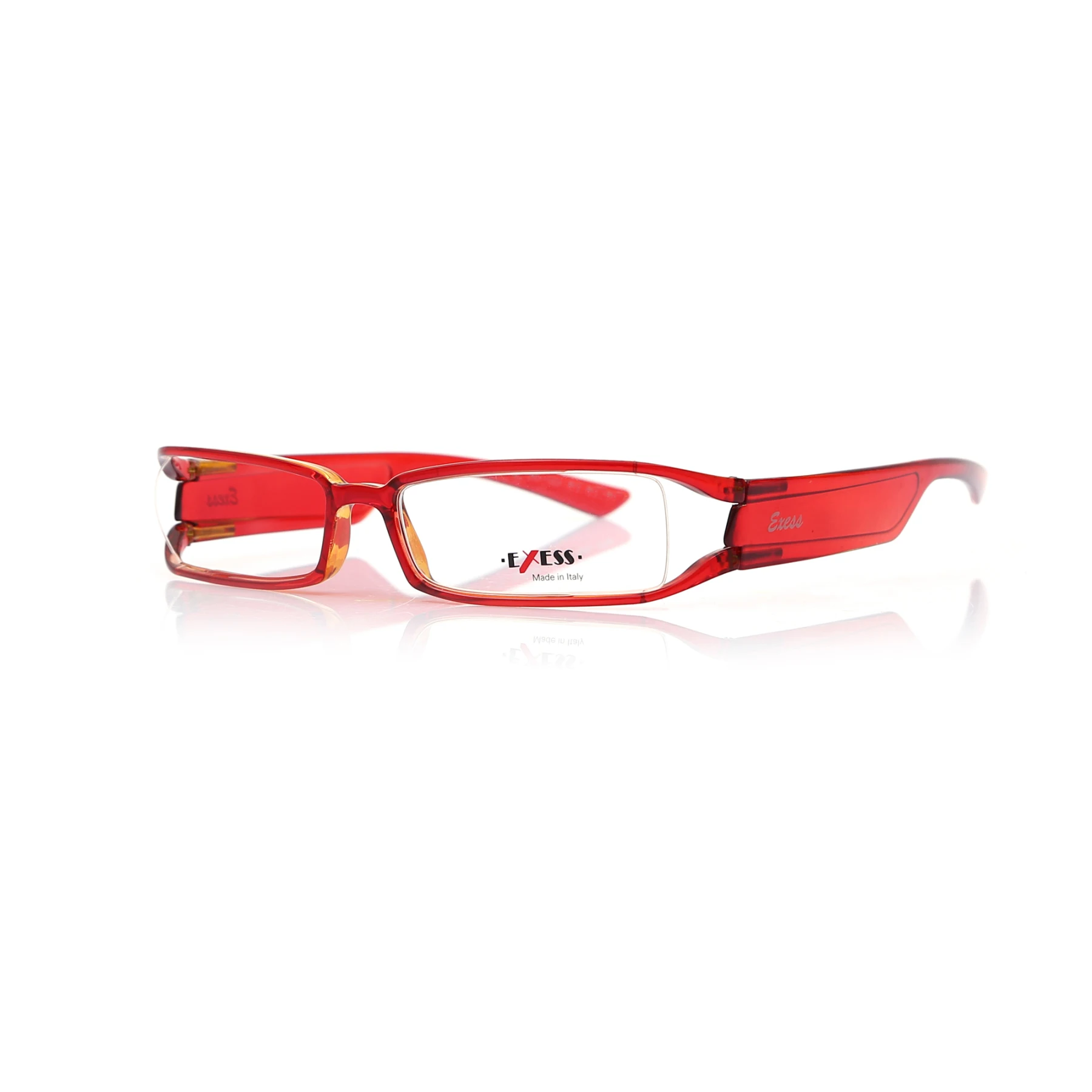 

Markamilla Women Reading Glasses RedRectangle Frame Demo Glasses Eyewear Transparent High Quality WomenExess E 497 1633 55-15