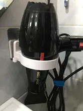 Rack-Organizer Hair-Dryer-Holder Shelf-Storage Bathroom Wall-Mounted ABS for Dia. High-Quality