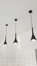 Hanging-Lamp Led-Pendant-Lights Kitchen-Fixtures-Bars Lamparas-De-Techo Bedroom Cafe