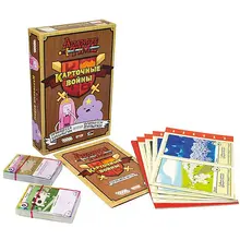 Настольная игра Hobby World Время приключений Карточные войны. Принцесса Бубыльгум против Принцессы Пупырки