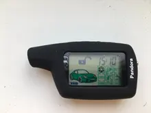 Funda de silicona para mando a distancia, sistema de alarma para coche, transmisor LCD de 2 vías, para Pandora DXL 3000 3170 3250 3290 3500 3700