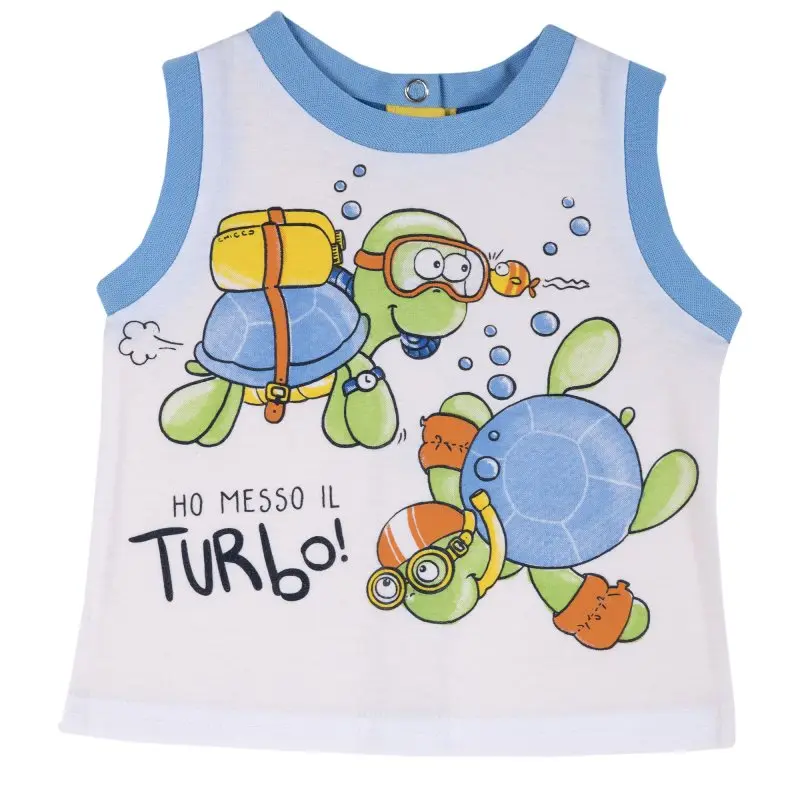 T shirt Chicco, 080, White(turtle