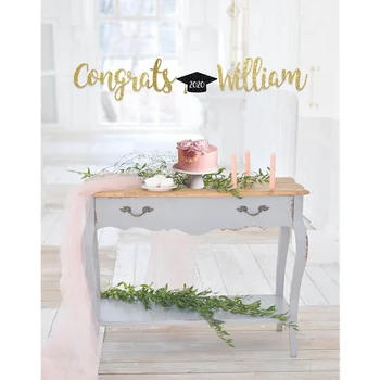

Custom Congrats Graduation Banner,Glitter Graduation Banner, Personalized Graduation Banner, Congrats Grad Banner, Name Banner