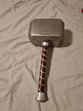 44cm martillo Cosplay 1:1 martillo de tormenta figura armas modelo regalo película jugando seguridad americanas Super Héroes Weapen