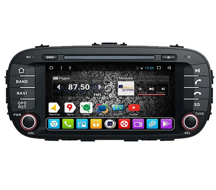 Автомагнитола Daystar DS-7002HD KIA Soul+ ANDROID(+ Камера заднего вида в подарок