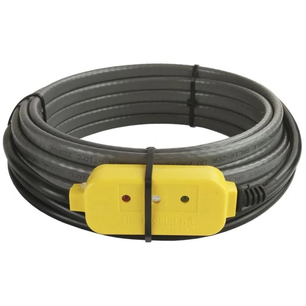 Kit cable EASTEC ek-02 2 m for heating pipeline Heating with UV self-regulating from freezing the roof self-adjusting anti-icing system pipes and