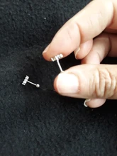 CANNER-pendientes de plata de ley 925 con circonita de cristal, joyería fina con cierre de tuerca, para mujeres