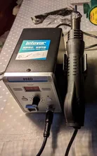Pistola de aire caliente 858D, estación de soldadura 2 en 1, 700W, 110V, 220V, BGA refundido, SMD, SMT, herramienta de reparación de soldadura, pistola de calor, LED Digital