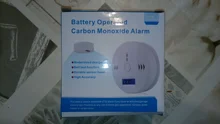 Sensor fotoeléctrico de seguridad para el hogar, Detector de envenenamiento por monóxido de carbono de alta sensibilidad, 85dB, LCD, Independiente