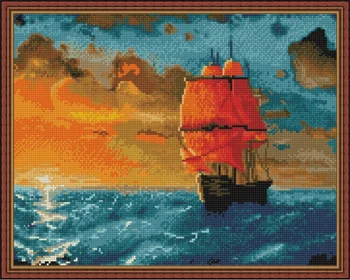 

Scarlet Sails at sunset