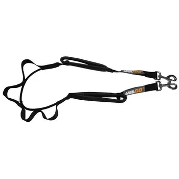 

Black Strap jogging, adjustable strap one size, elastic length between 1.70 m and 2.10 m
