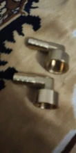 Coupler-Connector-Adapter Elbow Barbed-Fitting Hose Barb Female Thread Brass Copper 90degree