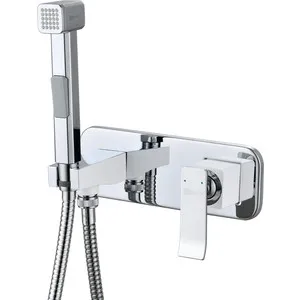 

Shower mixer Lemark contest with hygienic shower, built-in (lm5819cw)