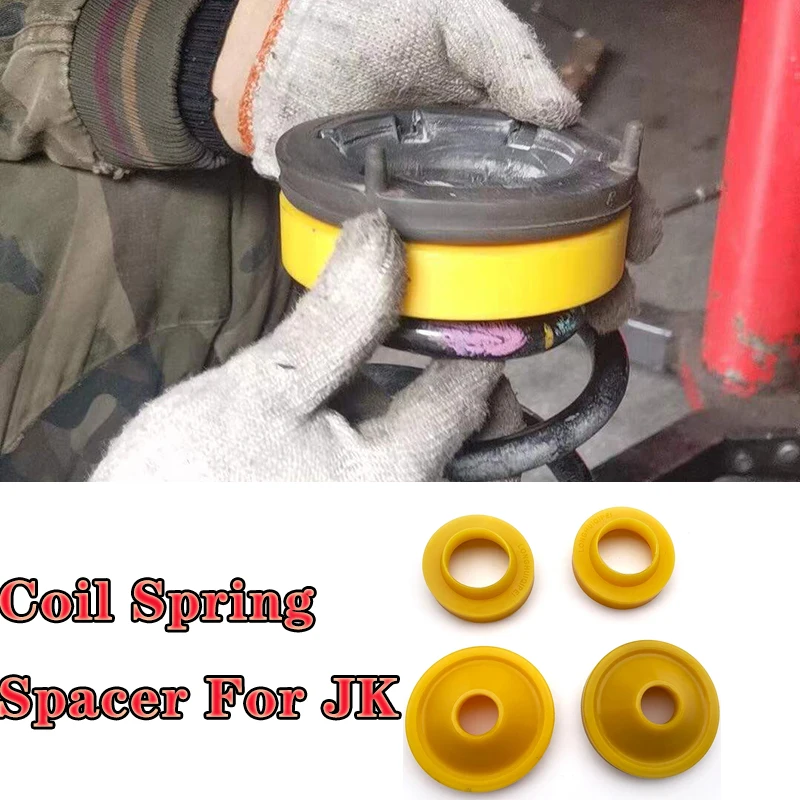 Polyure 2CM Coil Spring Spacer For 2007-2021 Jeep Wrangler JK JL Lift Suspension Lift Kits Exterior Accessories Auto Parts