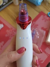 Aparato para limpieza profunda de la piel con espinillas, limpiador con punta de diamante de Zona T para nariz y resto del rostro, para la eliminación de espinillas, succión al vacío