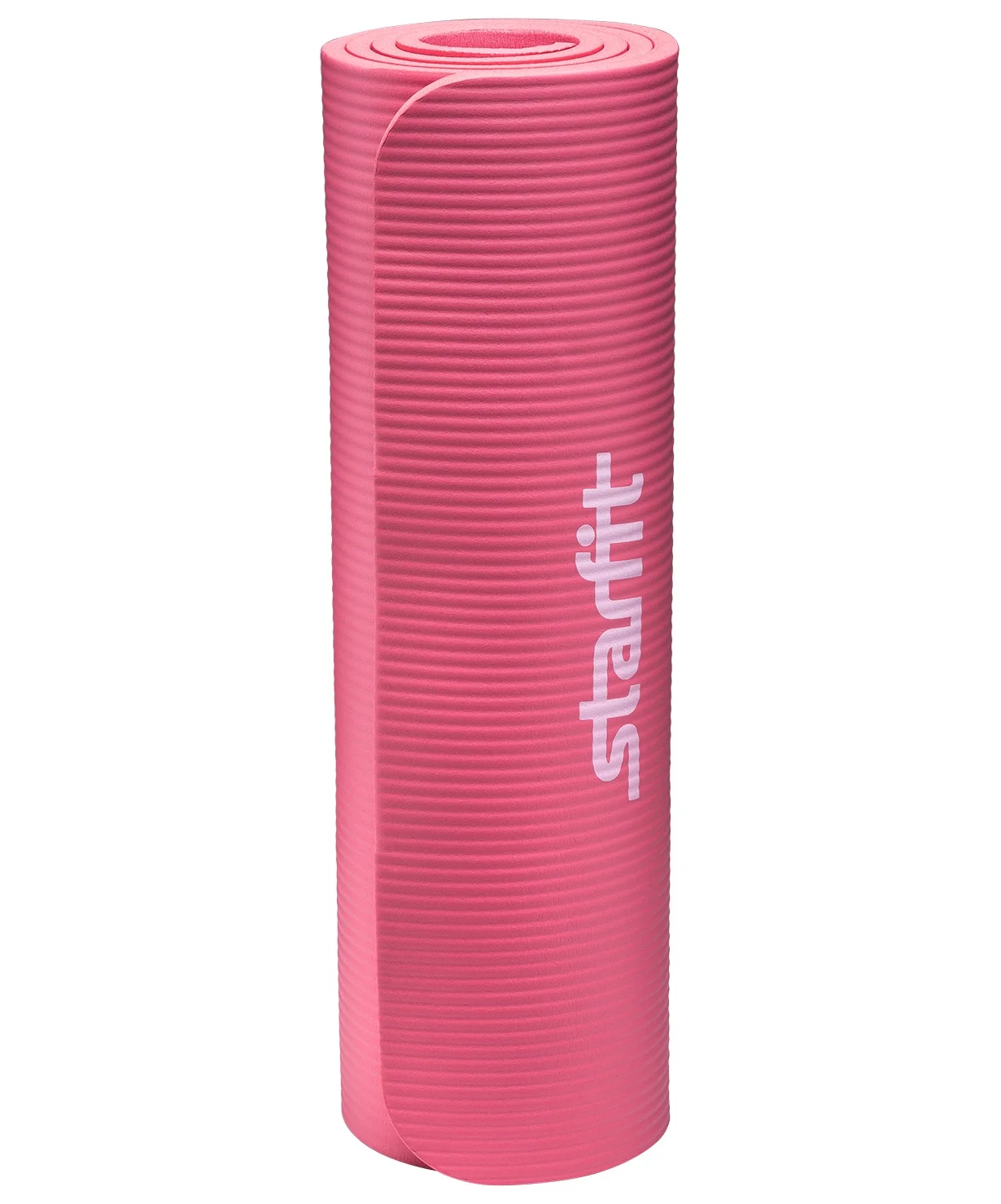 Коврик для йоги Starfit Fm-301, Nbr, 183x58x1,2 см, красный