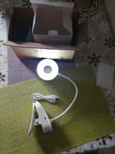 Study Lamps Magnifier Touch-Clip Gooseneck Usb-Table-Light Flexo Rechargeable 18650 Battery