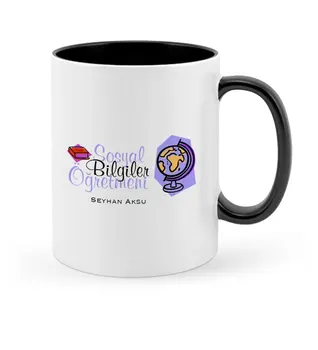

Personalized Social Studies Teacher Black Mug Cup-2