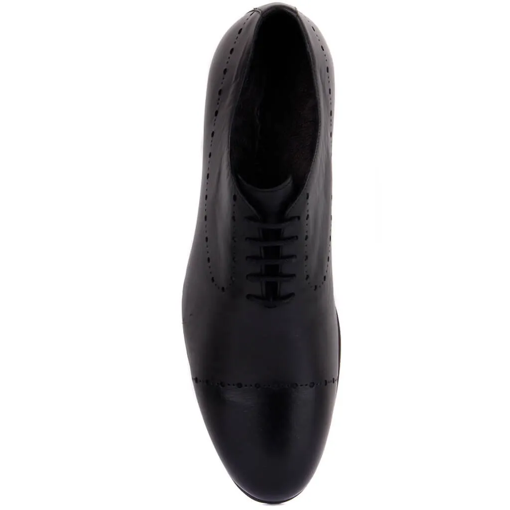 Sail-lakers sapatos casuais masculinos de couro preto