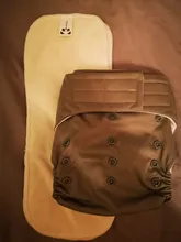 Pañal de bolsillo con gancho y bucle, tela de ante interior, impermeable, lavable, pañal reutilizable para bebés, 4-16kg, mantener seco