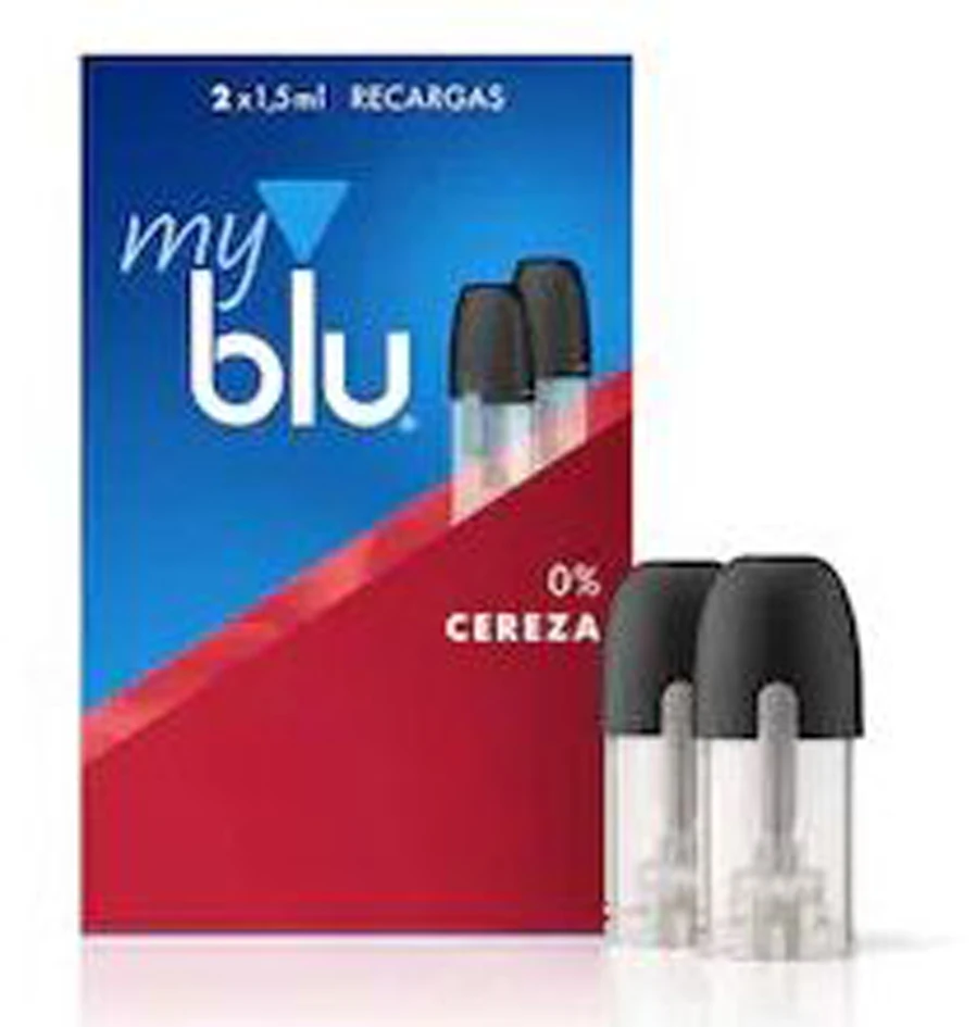 RECARGA CAPSULAS POD MYBLU® CEREZA 00mg/ml