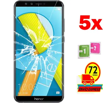 

5x Protectors Screen Tempered Glass for for HUAWEI HONOR 9 Lite (Not Full SEE INFO)
