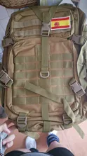 Mochilas tácticas militares de asalto para hombre, 50L, gran capacidad, 3P, EDC molle, bolsa para trekking, camping, caza