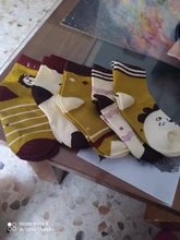 Calcetines de algodón para niños y niñas, calcetín deportivo con diseño de dibujos animados, adecuado para niños de 1 a 10 años, 5 par/lote