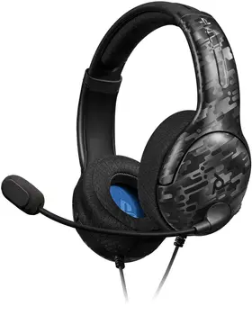 

LVL40 Wired black Camo Gaming headset licensed PS4 PS5