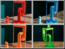 

Hot Sales!!! Building Blocks New Anti-Gravity Diy Tensegrity Sculptures Anti Gravity Tensegrity Table Physics Balance DIY Brick