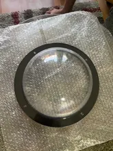 House Fence Dog Porthole Window Round Acrylic Backyard Transparent Dome Pet Durable 