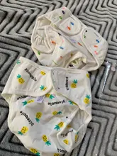 Pañales de algodón con estampado para bebé, pañal de tela reutilizable, lavable, cubierta de bolsillo, bragas cambiantes
